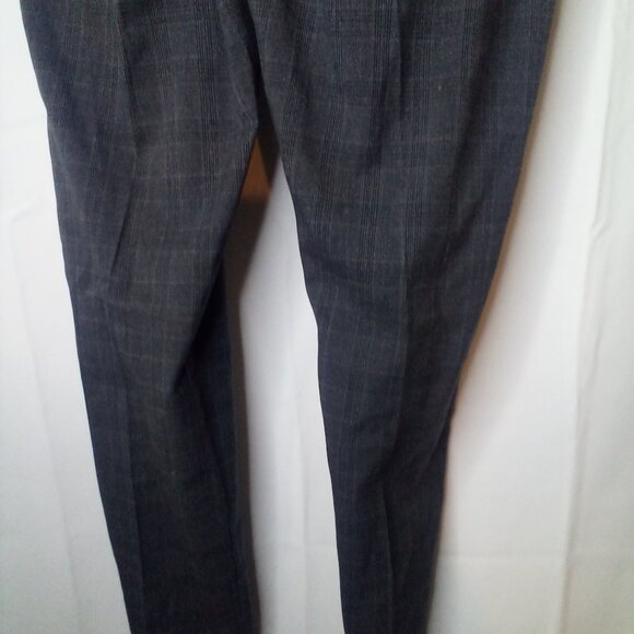 Maurices Pants Women 9 10 Career Classic Plaid Gray - Picture 13 of 14